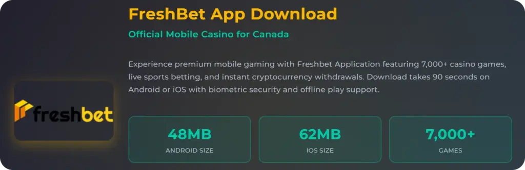 FreshBet App Download
