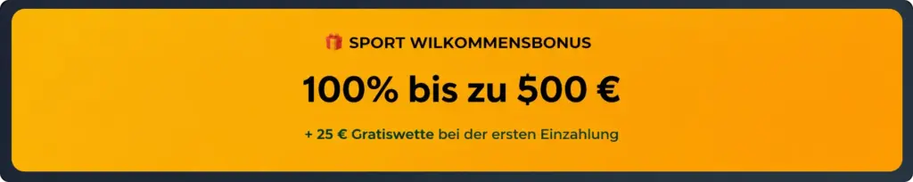 Freshbet Sport Willkommensbonus Deutschland